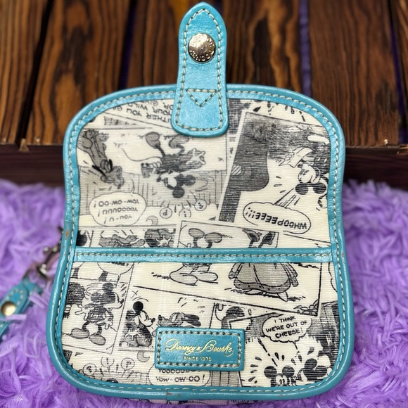 RARE DOONEY & BOURKE Women’s DISNEY Mickey Comics Wristlet/Wallet/Clutch - Picture 9 of 16